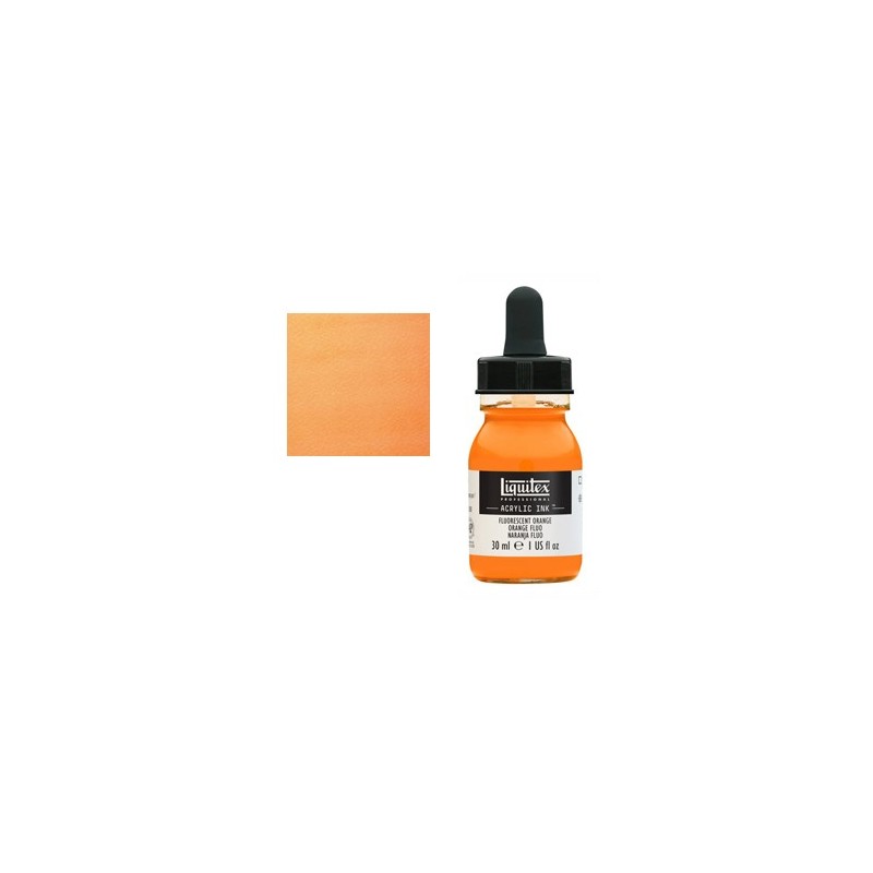 Materiais Belas Artes - Tinta Acrilica Liquitex Laranja fluorescente, 30 ml. | totenart.com