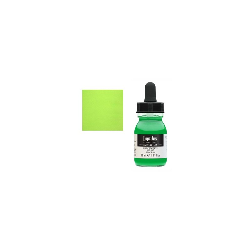Materiais Belas Artes - Tinta Acrilica Liquitex Verde fluorescente, 30 ml. | totenart.com