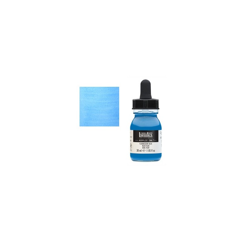 Materiais Belas Artes - Tinta Acrilica Liquitex Azul fluorescente, 30 ml. | totenart.com