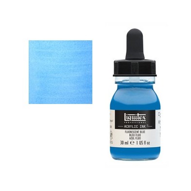 Materiais Belas Artes - Tinta Acrilica Liquitex Azul fluorescente, 30 ml. | totenart.com
