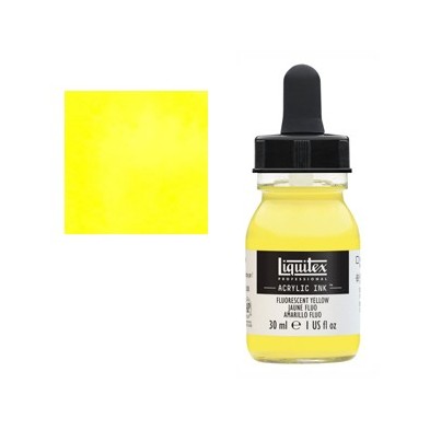 Materiais Belas Artes - Tinta Acrilica Liquitex Amarelo fluorescente, 30 ml. | totenart.com