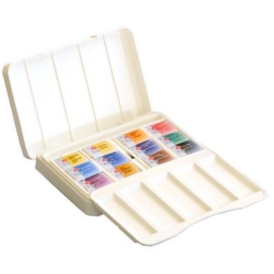 Materiais Belas Artes - Conjunto EDIÇÃO LIMITADA de 12 godetes \"Urban Landscape\", caixa de plástico, White Nights | totenart.c