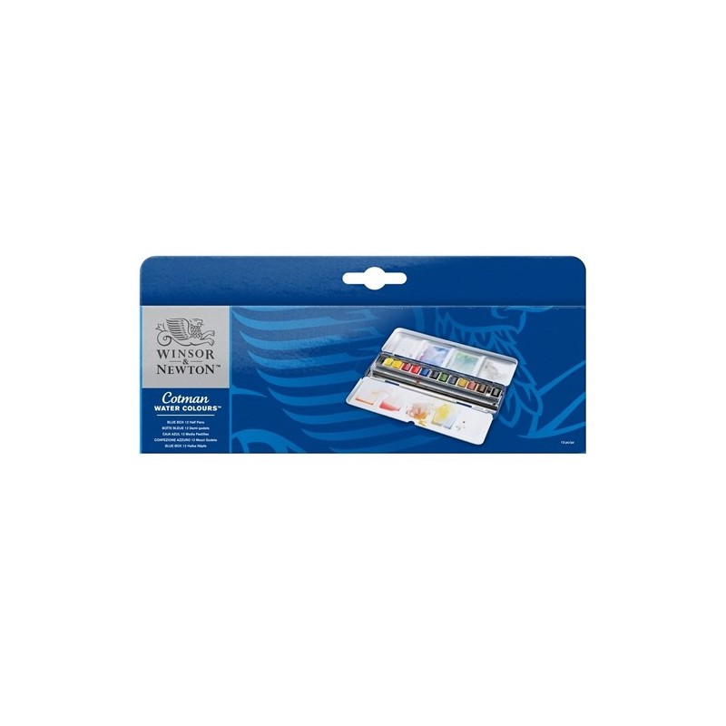 Materiais Belas Artes - Caixa metal Aquarela Cotman 12 1/2 godets  | totenart.com\n