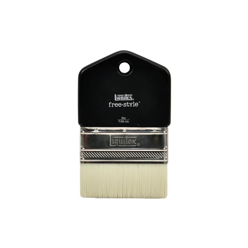 Materiais Belas Artes - Escova Profissional de Grande Escala, 7,62 cm, Freestyle, Liquitex | totenart.com