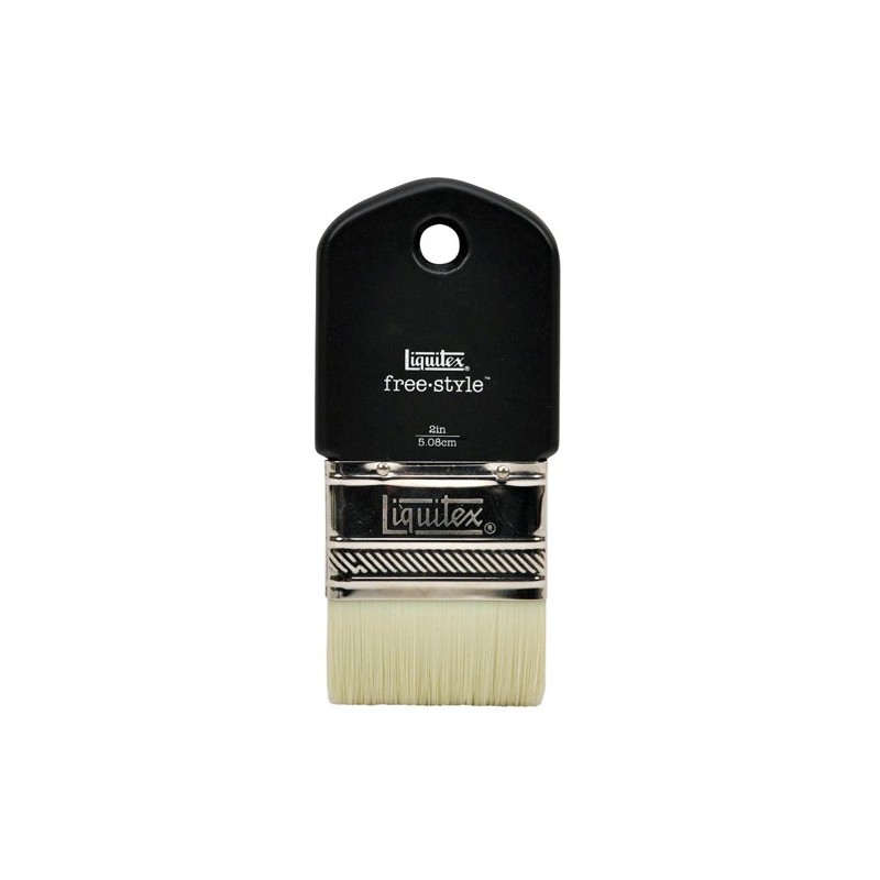 Materiais Belas Artes - Escova Profissional de Grande Escala, 5,08 cm, Freestyle, Liquitex | totenart.com