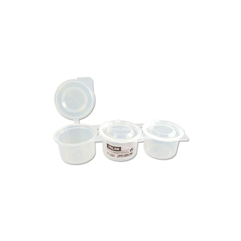 Materiais Belas Artes - Conjunto de 3 frascos vazios Milan (3x70ml.) | totenart.com