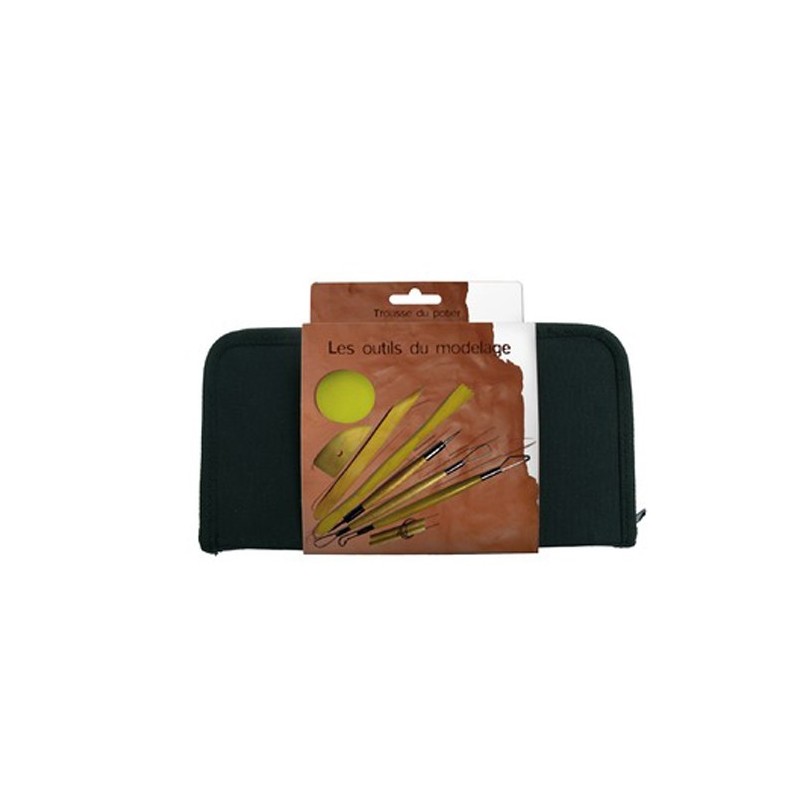 Materiais Belas Artes - Estojo de ferramentas de modelagem (8 pecas) | totenart.com