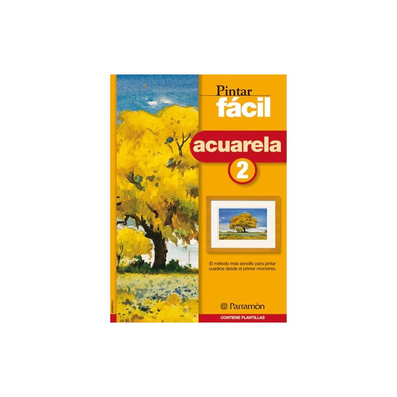 Materiais Belas Artes - Livro de Aguarela Easy Painting 2 , Parramon, em Espanhol | totenart.com