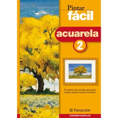 Materiais Belas Artes - Livro de Aguarela Easy Painting 2 , Parramon, em Espanhol | totenart.com