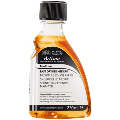 Materiais Belas Artes - Medio de secagem rapido Winsor & Newton, 250 ml. | totenart.com