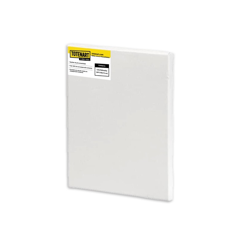 Materiais Belas Artes - Tela de linho preparada TOTENART 25P (81x60 cm) | totenart.com