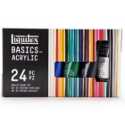 Materiais Belas Artes - Acrilico Liquitex Basics, caixa cartao 24 col, 22 ml. | totenart.com