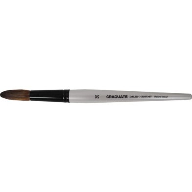 Materiais Belas Artes - Pincel sintetico pónei aguada redondo, cabo curto, Graduate (nº 30) | totenart.com