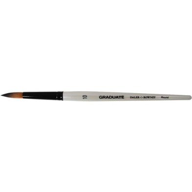 Materiais Belas Artes - Pincel sintetico redondo, cabo curto, Graduate (nº 10) | totenart.com