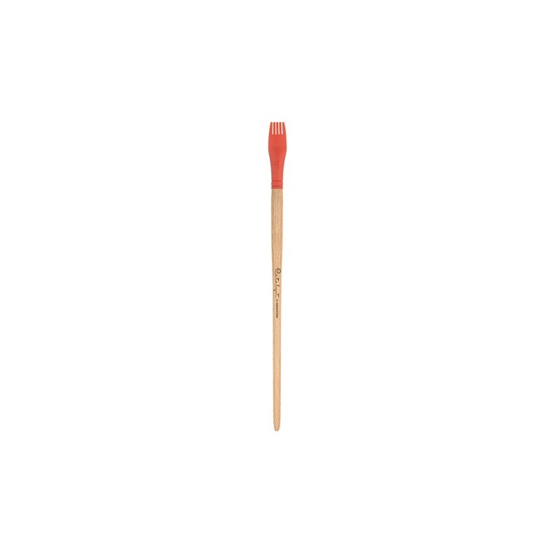 Materiais Belas Artes - Espátula de Silicone Lâmina No.5 Laranja, 15mm, Cabo Longo, Catalyst Princeton | totenart.com