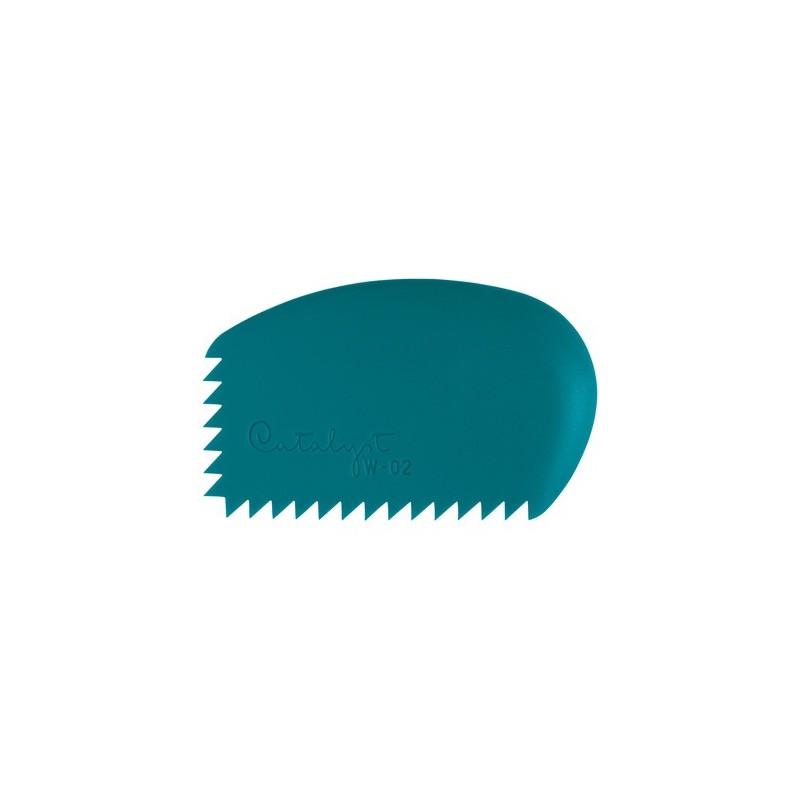 Materiais Belas Artes - Espátula de Silicone Contour No.2 Azul, Catalyst Princeton | totenart.com