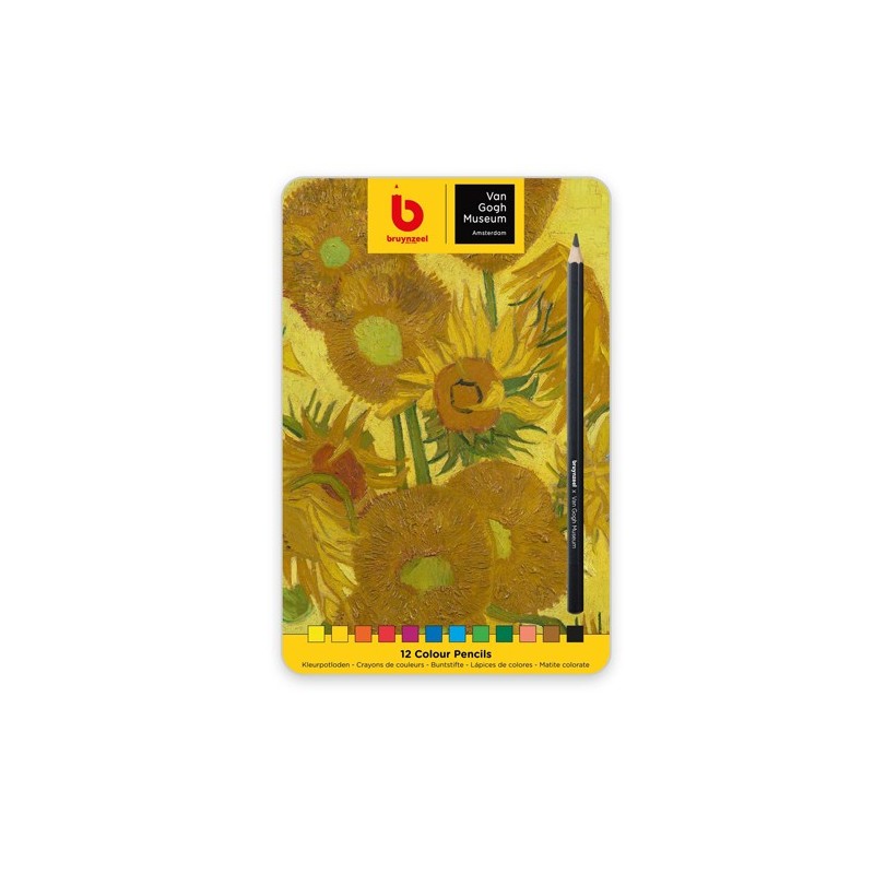 Materiais Belas Artes - Estojo de 12 lápis color Sakura Bruynzeel | totenart.com