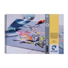 Materiais Belas Artes - Bloco Toned Paper Van Gogh Oceano Azul, 30 folhas, 120 gr (A3) | totenart.com