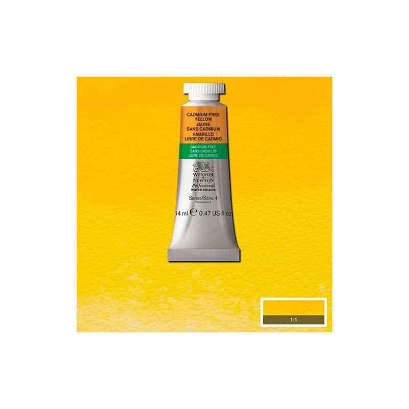 Materiais Belas Artes - Aquarela Artist Amarelo Sem Cadmio 14 ml, W N 890 | totenart.com