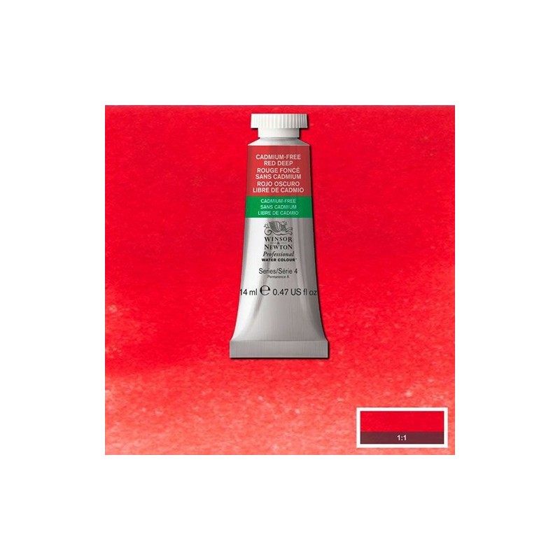 Materiais Belas Artes - Aquarela Artist Vermelho Escuro Sem Cadmio 14 ml, W N 895 | totenart.com