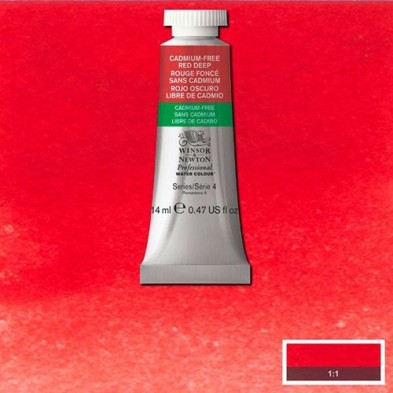 Materiais Belas Artes - Aquarela Artist Vermelho Escuro Sem Cadmio 14 ml, W N 895 | totenart.com