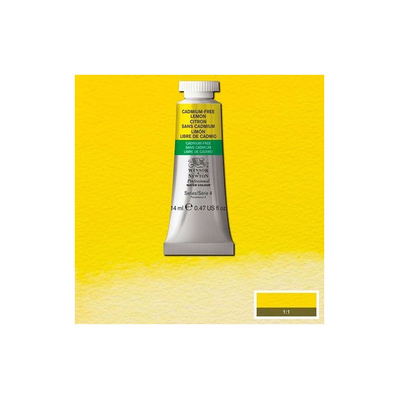 Materiais Belas Artes - Aquarela Artist Amarelo Limão Sem Cadmio 14 ml, W N 898 | totenart.com