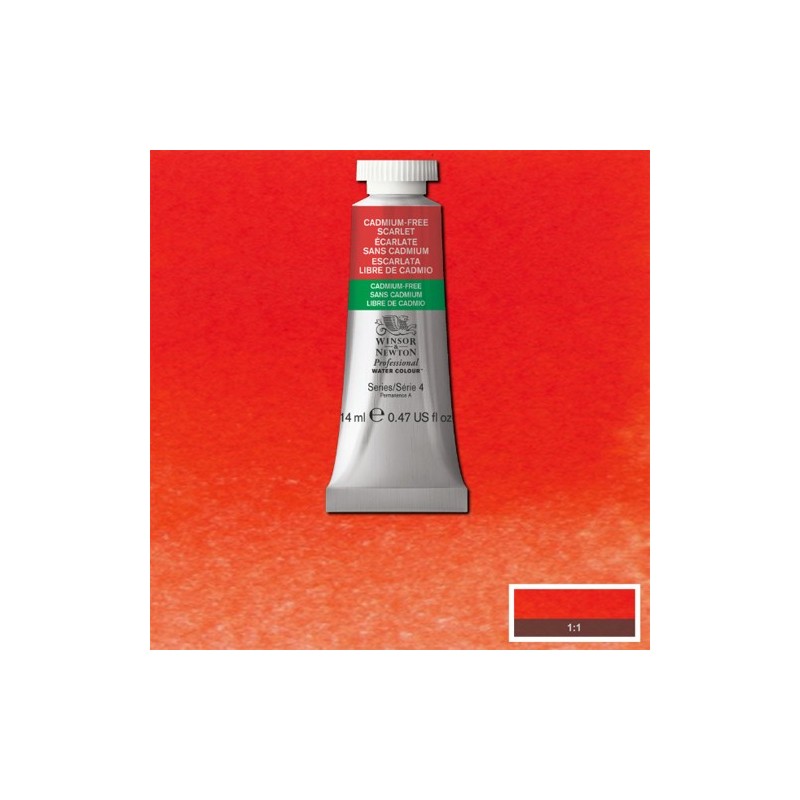 Materiais Belas Artes - Aquarela Artist Escarlate Sem Cadmio 14 ml, W N 903 | totenart.com