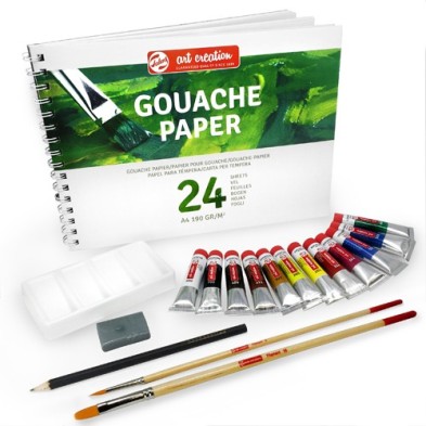 Materiais Belas Artes - Gouache Combi Set Art Creation | totenart.com