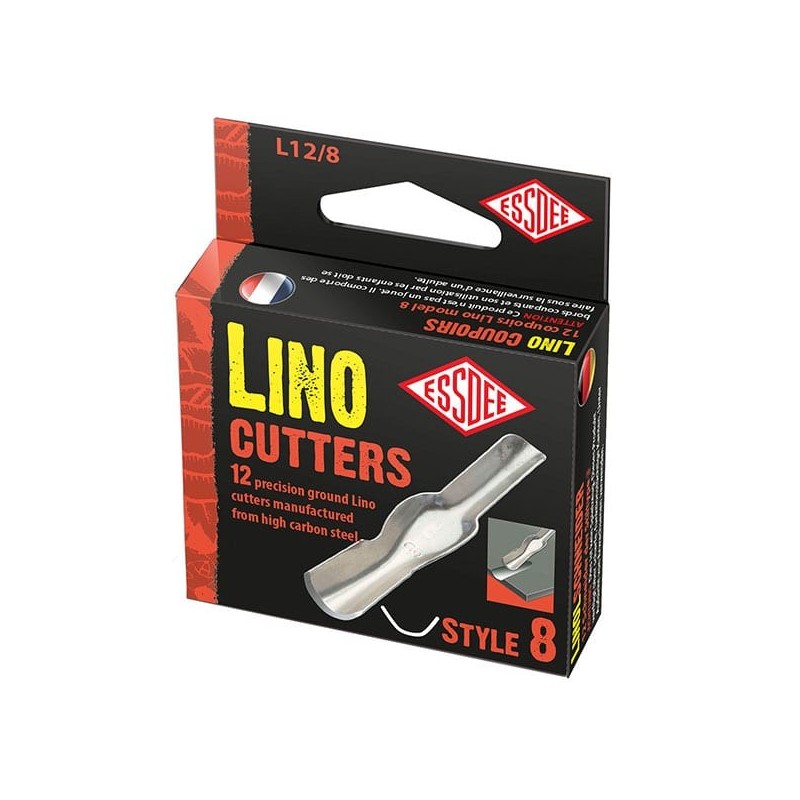 Materiais Belas Artes - Gouge linóleo Essdee, N. 8 (L-12/8) | totenart.com