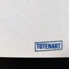 Materiais Belas Artes - Pasta Precision Totenart 2,5 mm. cinza natural 75x105 com alça | totenart.com