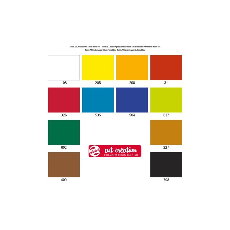 Materiais Belas Artes - Caixa com 12 aquarelas Van Gogh 1/2 godet e pincel | totenart.com