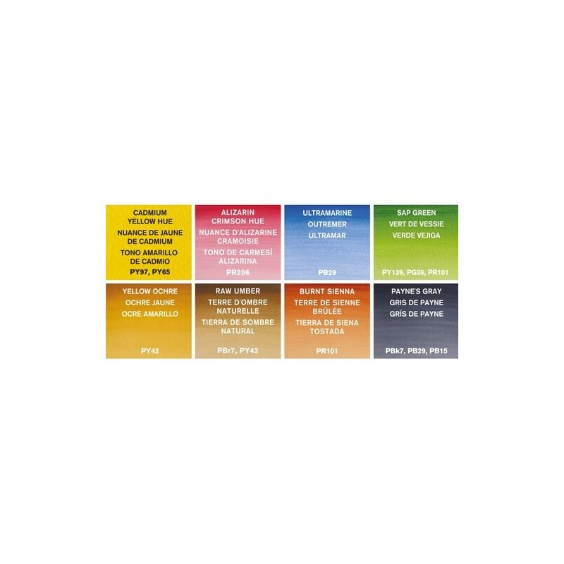 Materiais Belas Artes - Caixa 8 aquarelas Cotman 1/2 godet e pincel Winsor & Newton, Paisagem | totenart.com\n