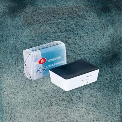 Materiais Belas Artes - Aquarelas White Nights em godet Sky Blue Shadows 557 | totenart.com