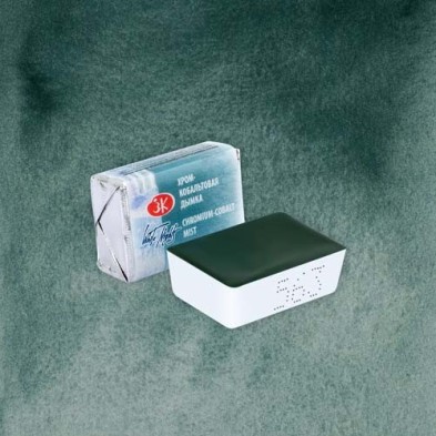 Materiais Belas Artes - Aquarelas White Nights em godet Chromium Cobalt 563 | totenart.com