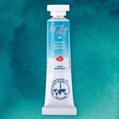 Materiais Belas Artes - Aquarelas White Nights no tubo 10 ml. Blue Mist 558 | totenart.com
