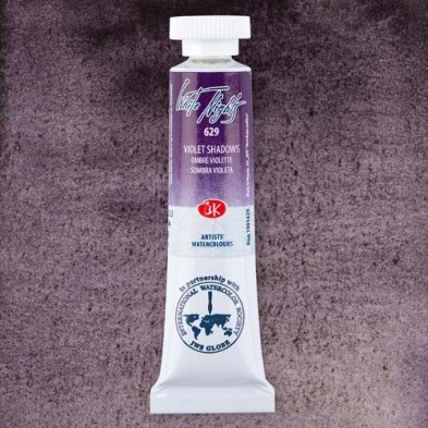 Materiais Belas Artes - Aquarelas White Nights no tubo 10 ml. Violet Shadows 629 | totenart.com