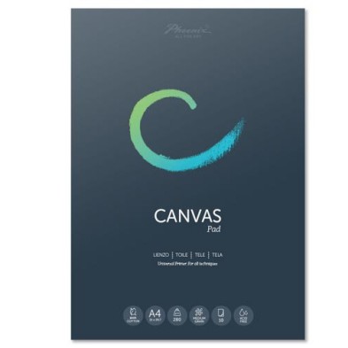 Materiais Belas Artes - Bloco Canvas Pad, grão médio, A3 280 gr. 10 f. Phoenix | totenart.com