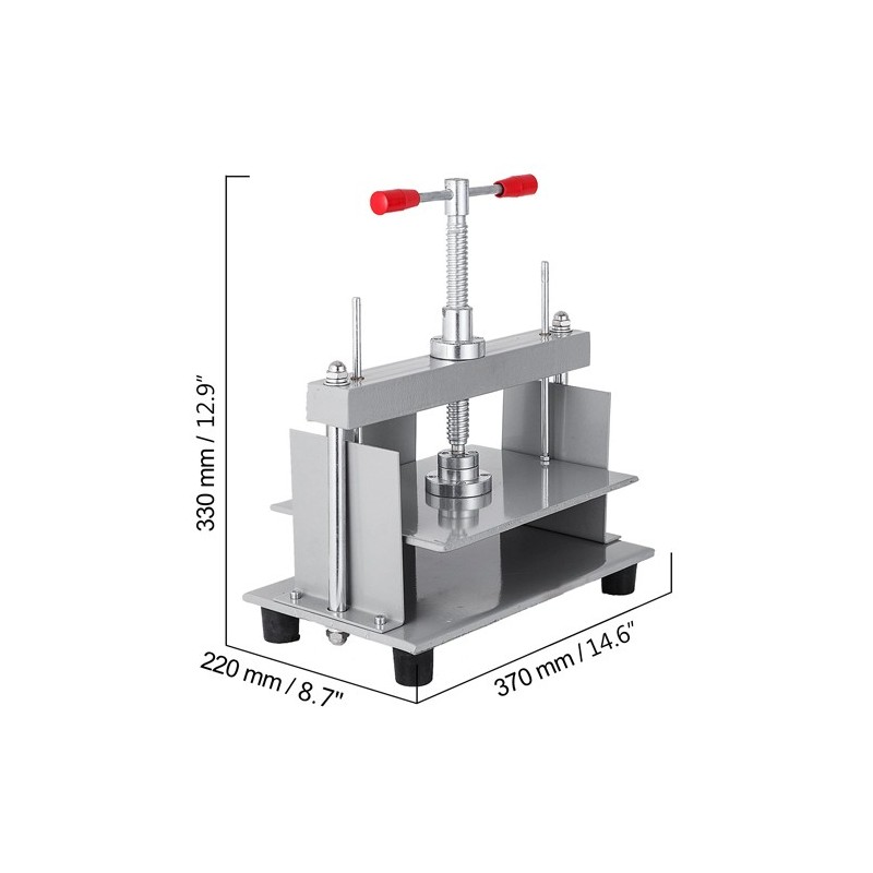 Materiais Belas Artes - Prensa de encadernação de aço, A4 | totenart.com