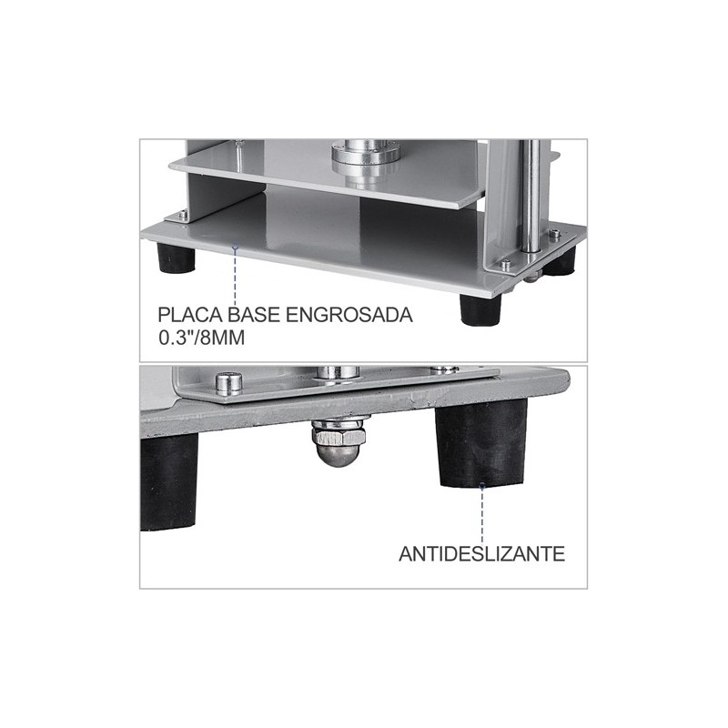 Materiais Belas Artes - Prensa de encadernação de aço, A4 | totenart.com