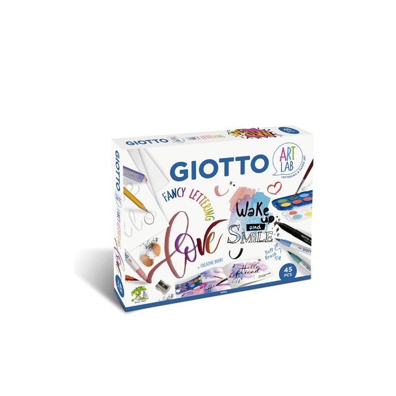 Materiais Belas Artes - Giotto Art Lab: Set Fancy Lettering | totenart.com