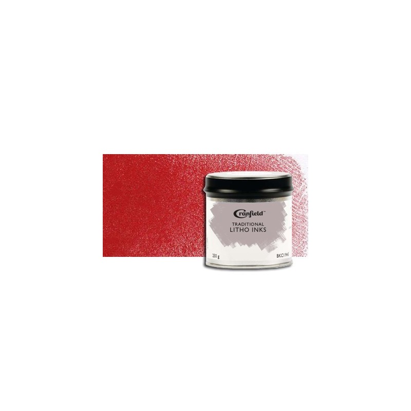 Materiais Belas Artes - Tinta Litografia Cranfield Scarlet Red, 250 gr. | totenart.com