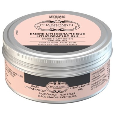 Materiais Belas Artes - Lito preto lapiz (preto leve) Charbonnel, 200 ml | totenart.com