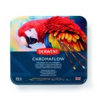 Materiais Belas Artes - Caixa lápis Derwent Chromaflow, 72 cores | totenart.com