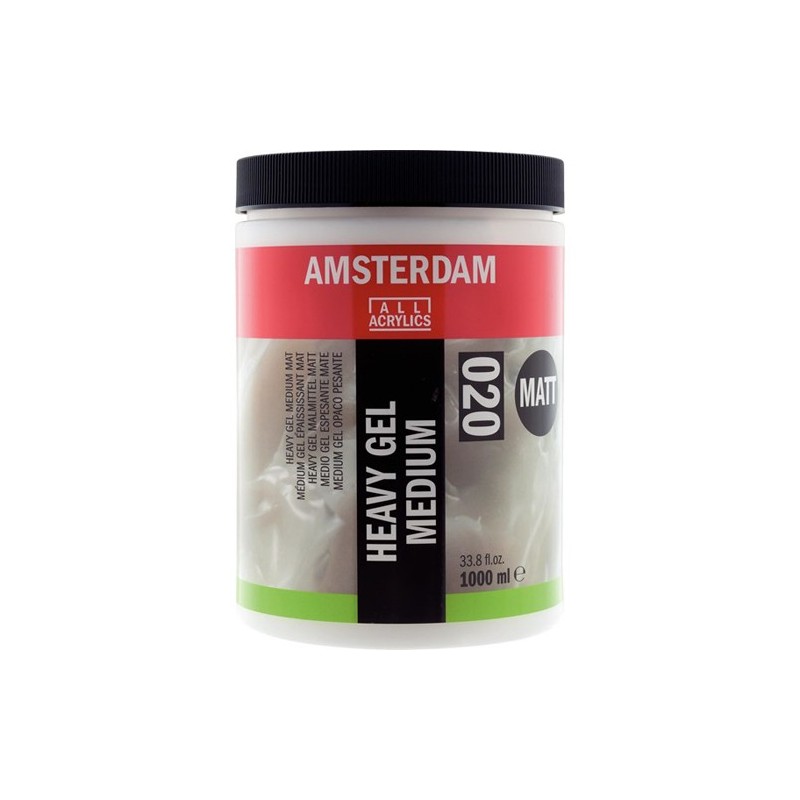 Materiais Belas Artes - Gel Espeso Mate 020, Amsterdam 1 L | totenart.com