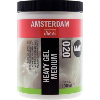 Materiais Belas Artes - Gel Espeso Mate 020, Amsterdam 1 L | totenart.com