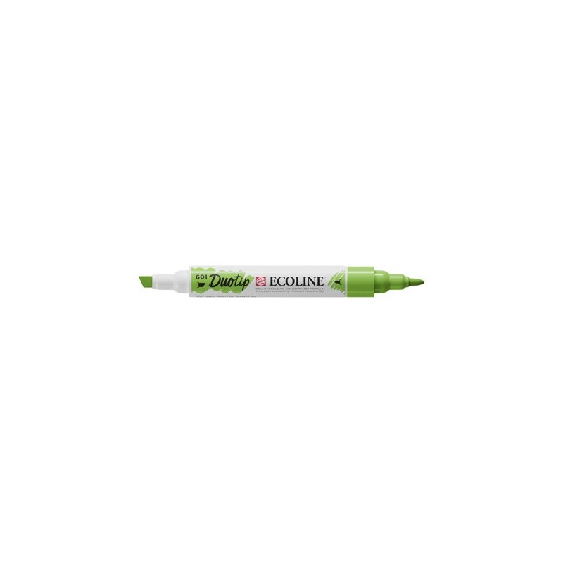 Materiais Belas Artes - Marcador Ecoline Duo Tip Light Green 601 | totenart.com