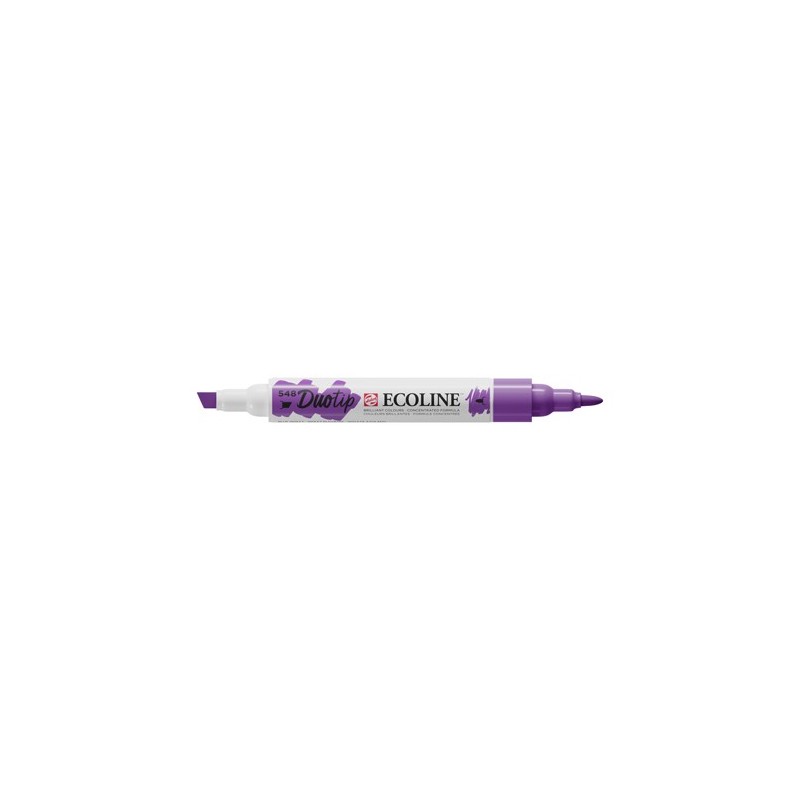 Materiais Belas Artes - Marcador Ecoline Duo Tip Blue Violet 548 | totenart.com