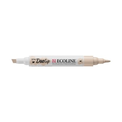 Materiais Belas Artes - Marcador Ecoline Duo Tip Pink Beige 374 | totenart.com