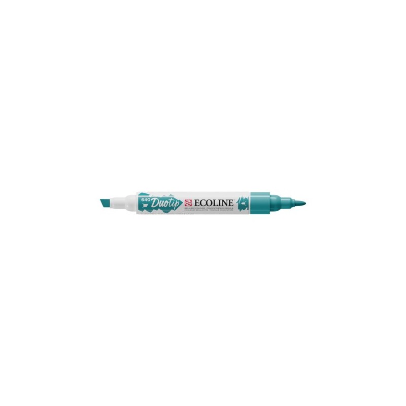 Materiais Belas Artes - Marcador Ecoline Duo Tip Bluish Green 640 | totenart.com