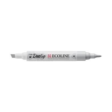 Materiais Belas Artes - Marcador Ecoline Duo Tip Cold Grey Lt 738 | totenart.com